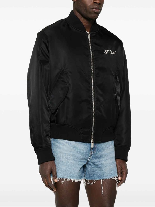 Chaqueta Bomber - Negro shop online: OFF-WHITE