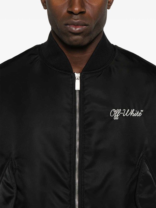 OFF-WHITE buy online Chaqueta Bomber - Negro
