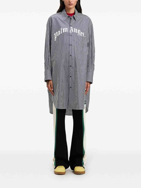 The Best Shops Palm Angels: maxi dresses - Striped Midi Dress