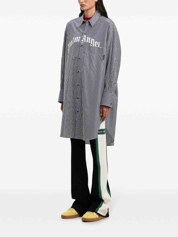 Striped Midi Dress shop online: Palm Angels