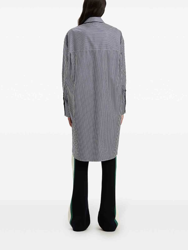 Palm Angels buy online Striped Midi Dress