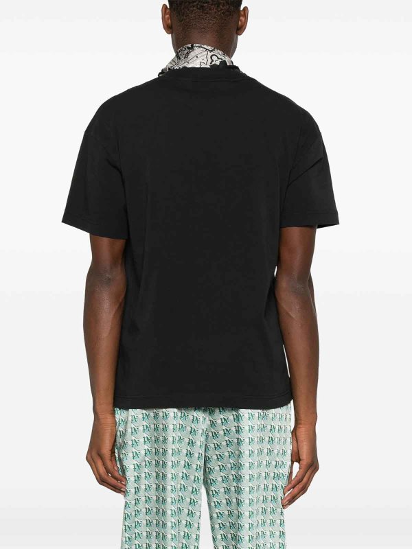 The Best Shops Palm Angels: Camisetas - Camiseta - Negro