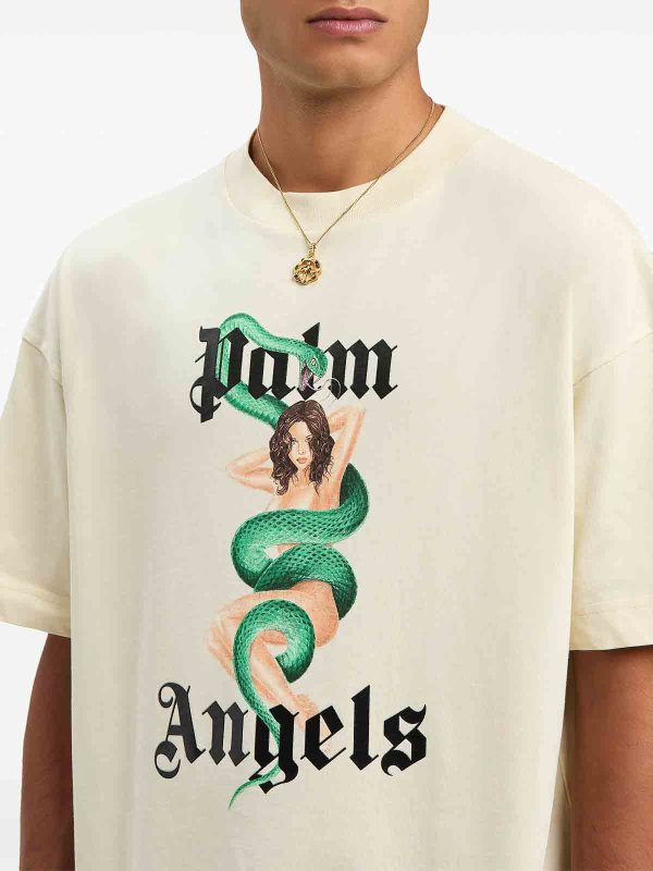 The Best Shops Palm Angels: Ivy Pin Up T-Shirt