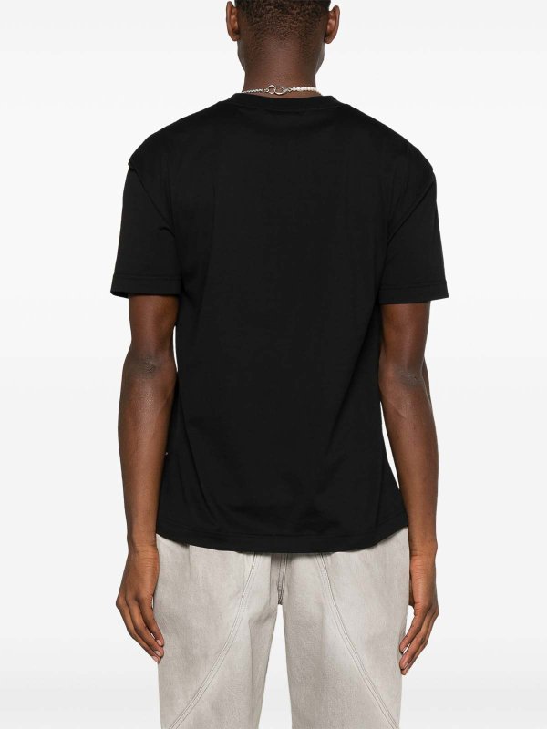 The Best Shops Palm Angels: T-shirts - T-Shirt - Schwarz