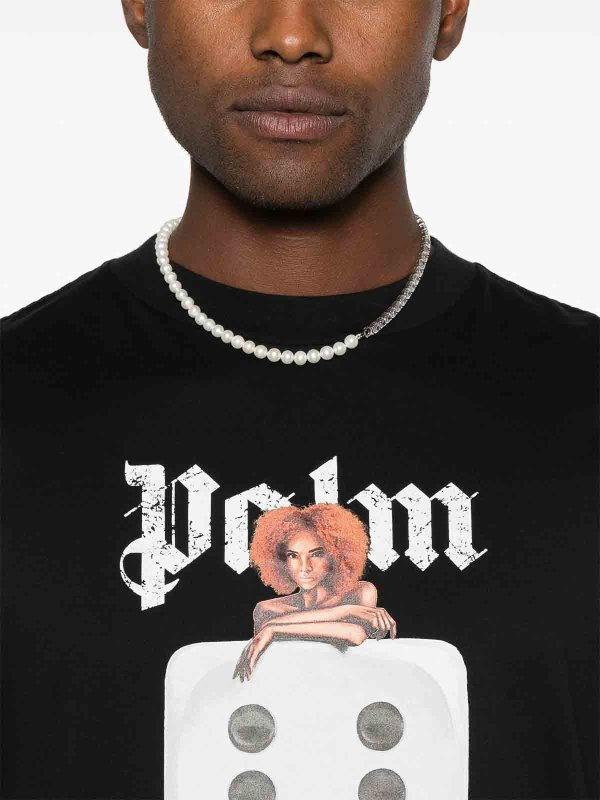 T-Shirt - Schwarz shop online: Palm Angels