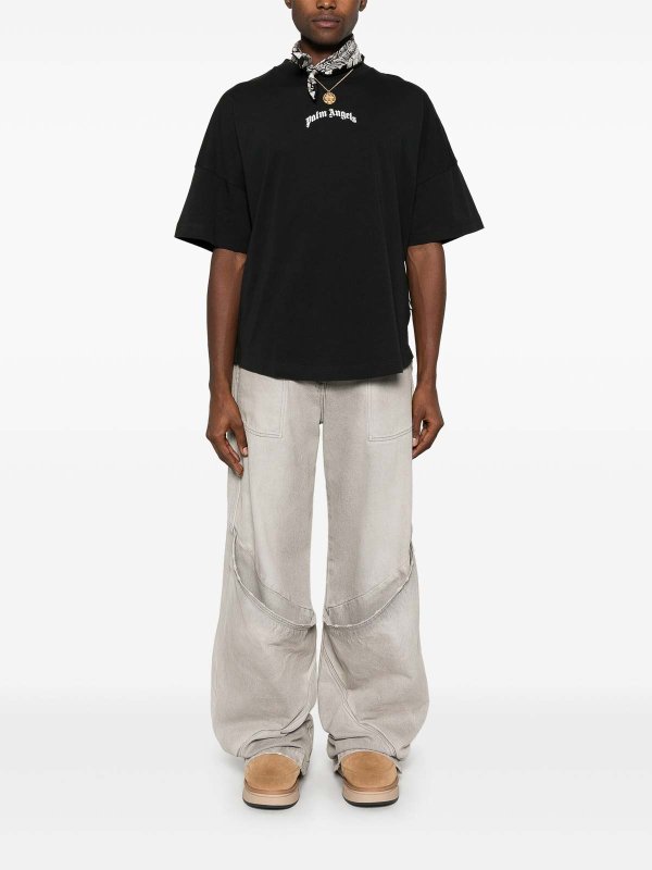 Palm Angels: Camisetas online - Camiseta - Negro