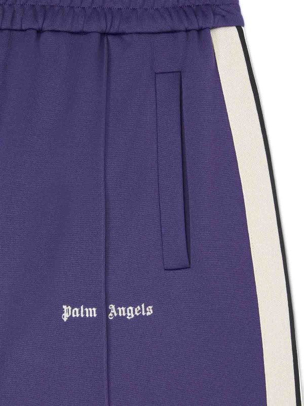 The Best Shops Palm Angels: Shorts - Short - Bleu