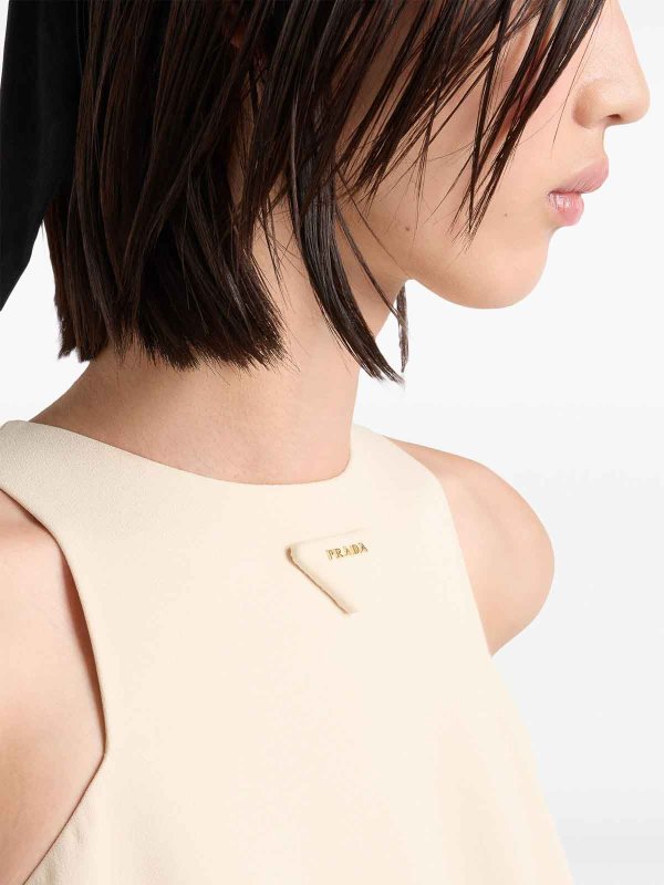 PRADA buy online Bow Detailing Short Dress