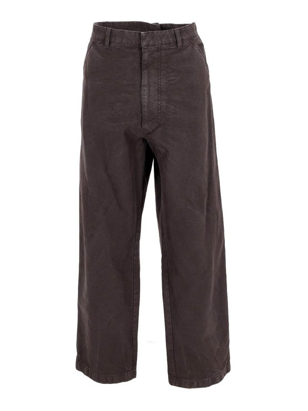 PRADA: casual trousers - Pantalone Canvas Old