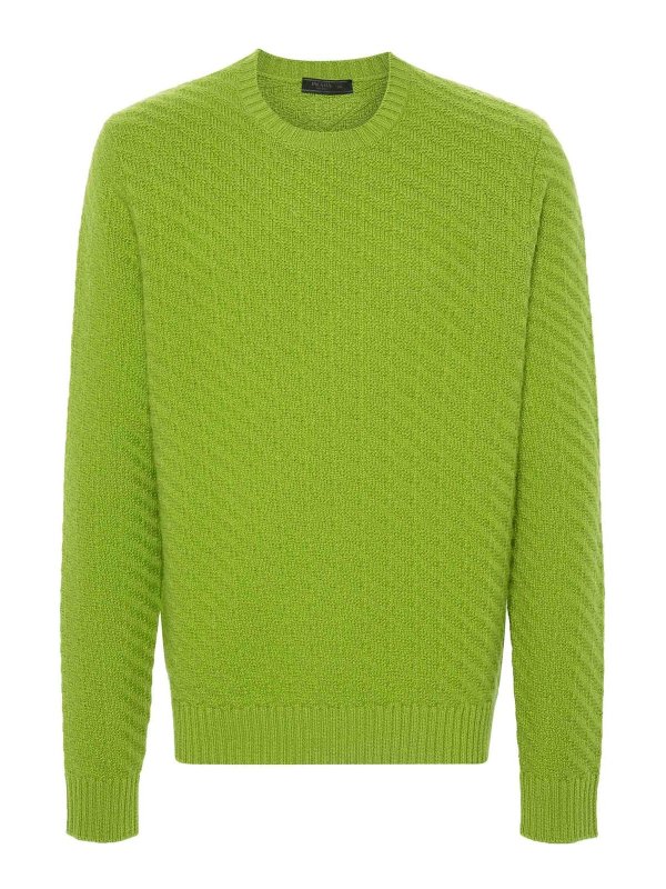 PRADA: crew necks - Ribbed-Knit Jumper