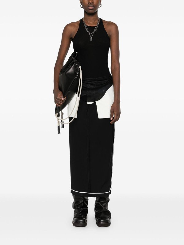 RICK OWENS: Tops y camisetas sin mangas online - Top - Negro