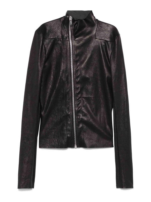 RICK OWENS: カジュアルジャケット - カジュアルジャケット - 黒