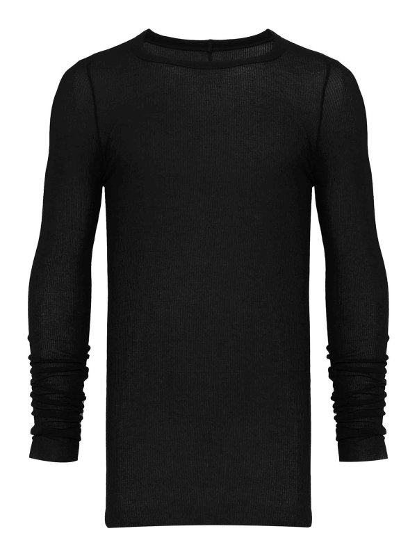 RICK OWENS: Camisetas - Camiseta - Negro