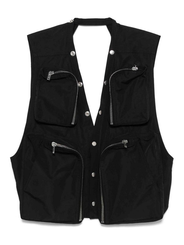 RICK OWENS: ベスト - ベスト - 黒