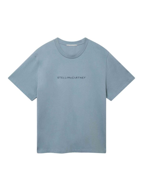 STELLA McCARTNEY: T-shirts - T-Shirt - Blau