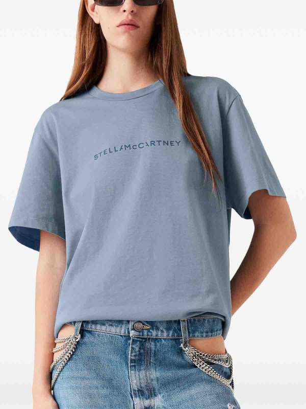 The Best Shops STELLA McCARTNEY: T-shirts - T-Shirt - Blau