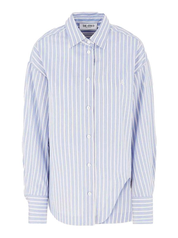 The Attico: Camisas - Camisa - Azul