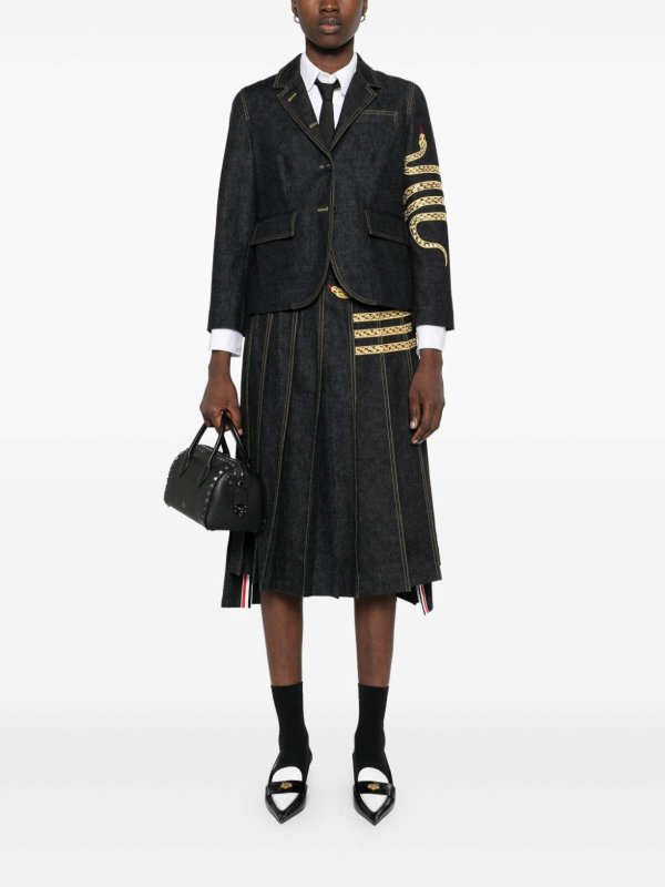 THOM BROWNE: Blazer online - Blazer - Dunkelblau