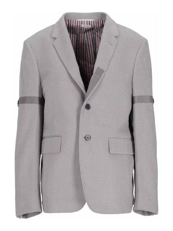 THOM BROWNE: T-shirts - T-Shirt - Grau