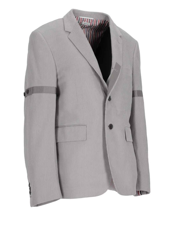 The Best Shops THOM BROWNE: T-shirts - T-Shirt - Grau