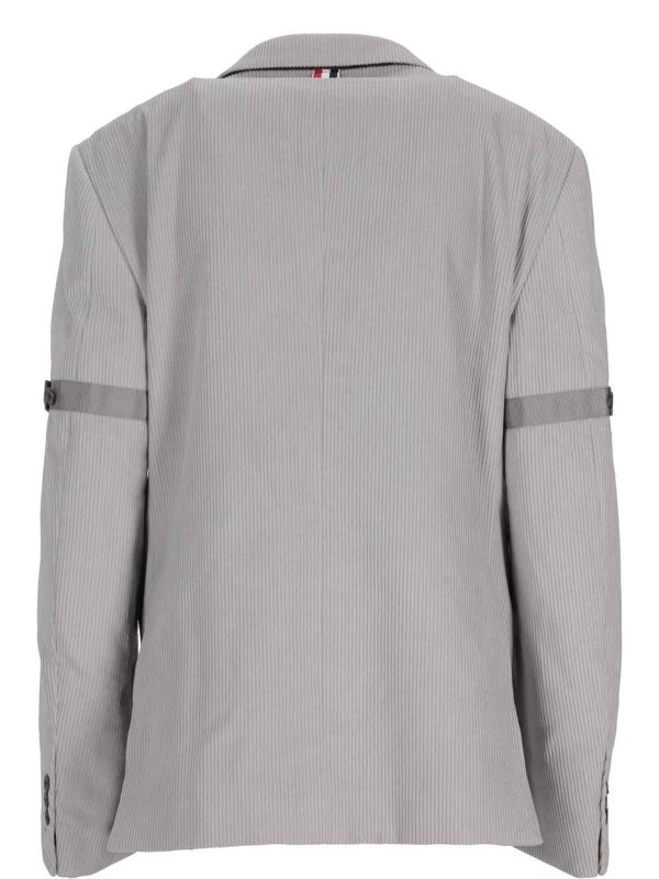 T-Shirt - Grau shop online: THOM BROWNE