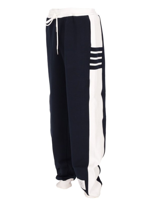 THOM BROWNE: tracksuit bottoms online - Sweatpants  4 Bar In Jersey