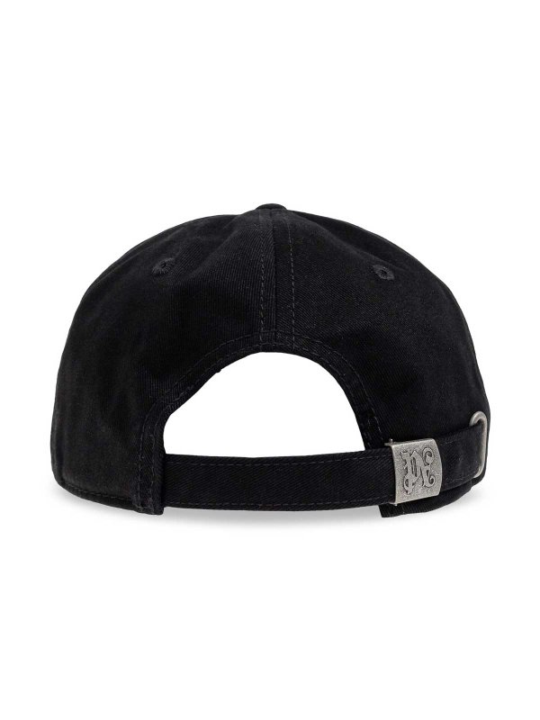 Palm Angels: hats & caps online - Logo-Embroidered Baseball Cap