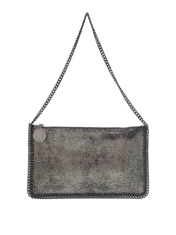 STELLA McCARTNEY: ショルダーバッグ - ショルダーバッグ - 銀