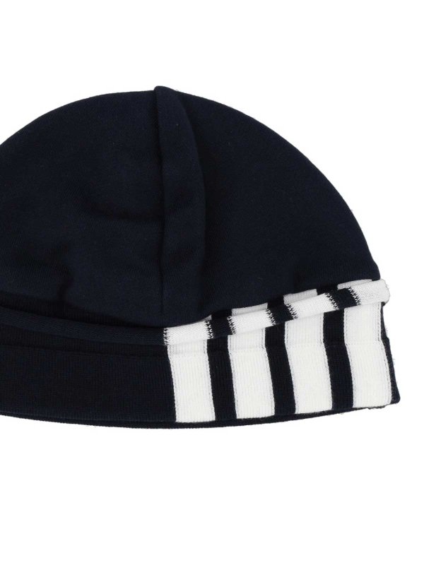 THOM BROWNE: beanies online - Beanie W/ Engineered 4 Bar