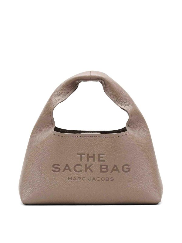 MARC JACOBS: cross body bags - The Leather Mini Sack Bag