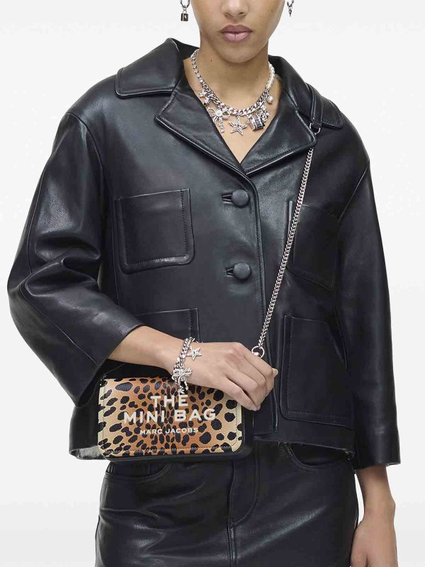 MARC JACOBS: borse a tracolla online - La mini borsa a tracolla Cheetah
