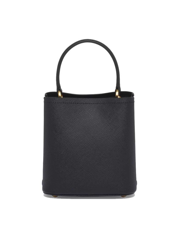Small Saffiano Leather Panier Bag shop online: PRADA