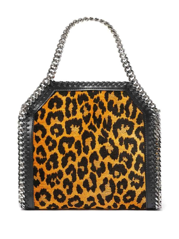 Falabella Mini  Leopard-Print Tote Bag shop online: STELLA McCARTNEY