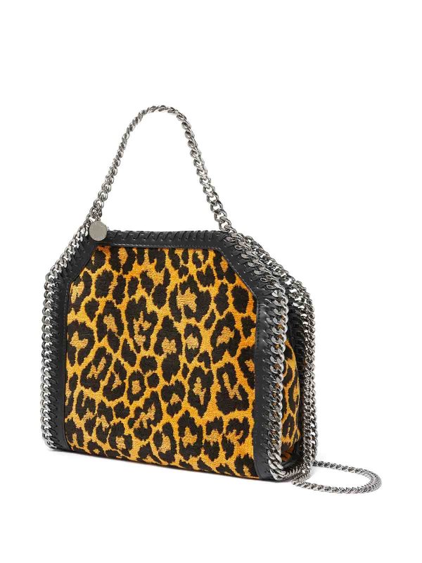 STELLA McCARTNEY buy online Falabella Mini  Leopard-Print Tote Bag