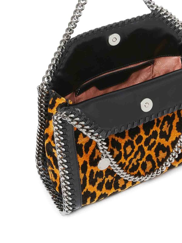 The Best Shops STELLA McCARTNEY: Falabella Mini  Leopard-Print Tote Bag