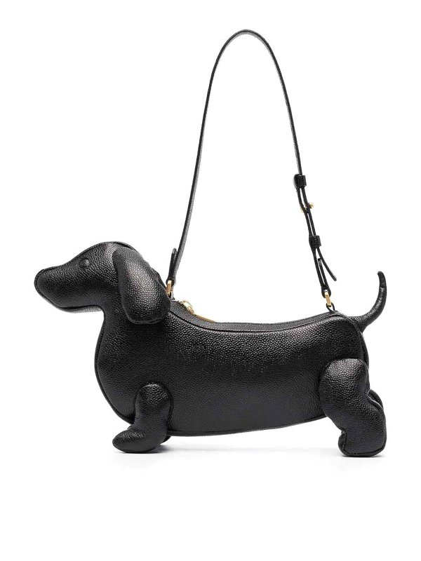 THOM BROWNE: クロスボディバッグ - クロスボディバッグ - 黒