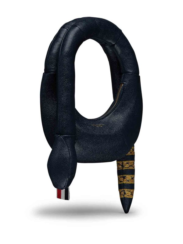 The Best Shops THOM BROWNE: Sacs portés épaule  - Sac Porté Épaule - Bleu Foncé