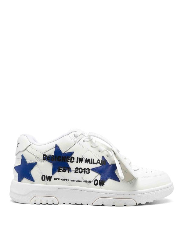 OFF-WHITE: Chaussures de sport - Baskets - Bleu