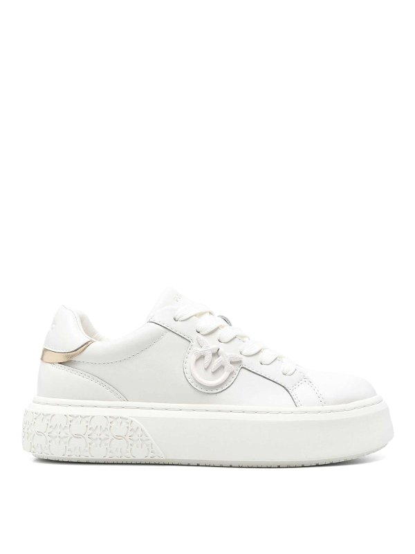 Pinko: Chaussures de sport - Baskets - Blanc