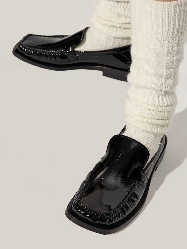 The Attico: Loafers & Slippers online - Charles Leather Loafers 20Mm