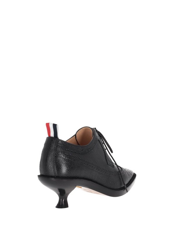 THOM BROWNE: lace-ups shoes online - Leather lace-up shoes