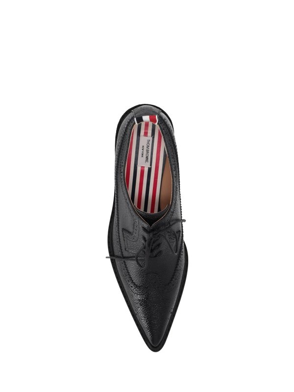 Leather lace-up shoes shop online: THOM BROWNE