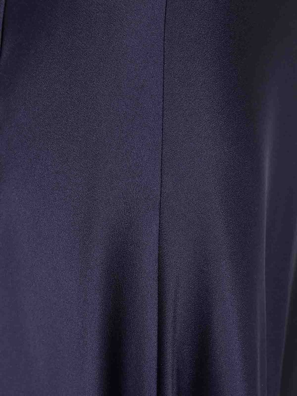 The Best Shops ALBERTA FERRETTI: Knee length skirts & Midi - Satin Midi Skirt