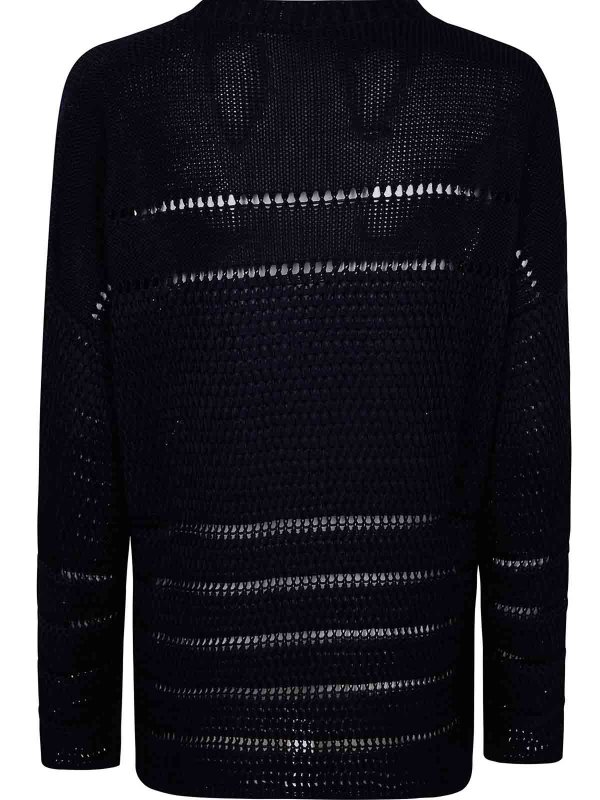 The Best Shops ALBERTA FERRETTI: crew necks - Sweater Round Neck Oversize