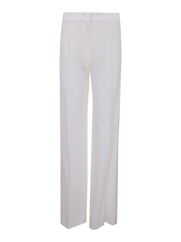 ALBERTA FERRETTI: pantaloni casual - Pantaloni in raso Enver