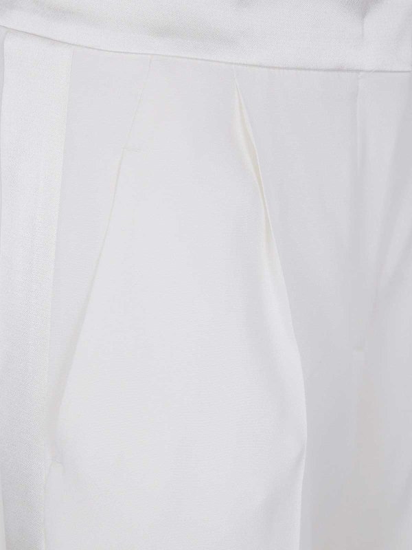 Pantaloni in raso Enver shop online: ALBERTA FERRETTI