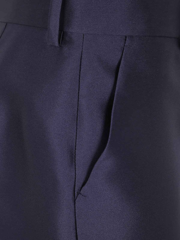 カジュアルパンツ - ブルー shop online: ALBERTA FERRETTI