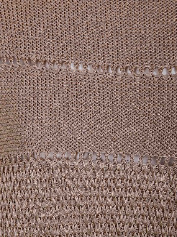 The Best Shops ALBERTA FERRETTI: Strickpullover mit Rundhalsausschnitt - Rundhalspullover - Nude