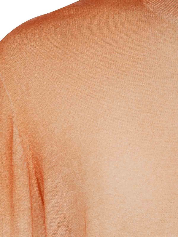 Pull Col Rond - Orange shop online: AVANT-TOI