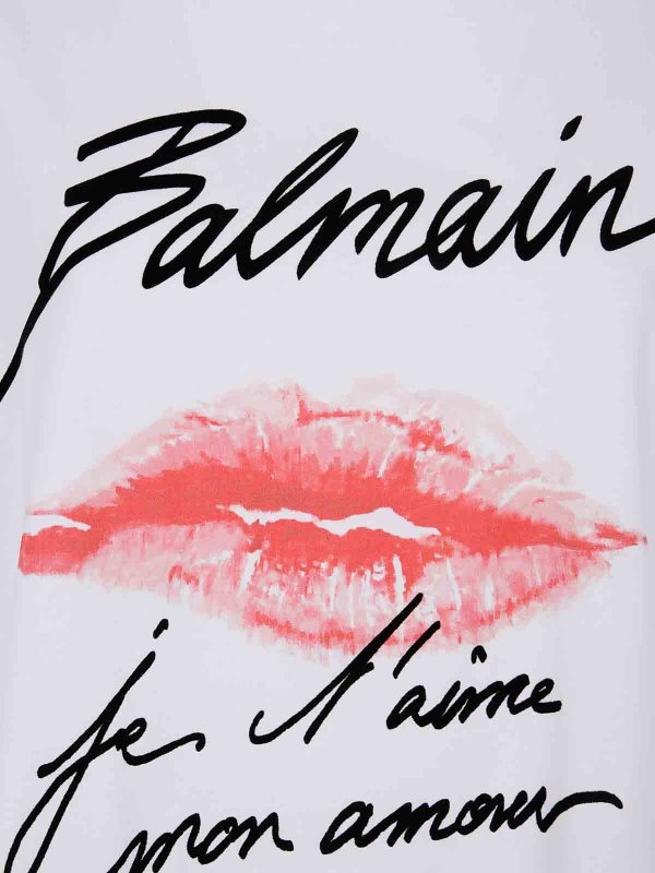 Camiseta - Blanco shop online: Balmain